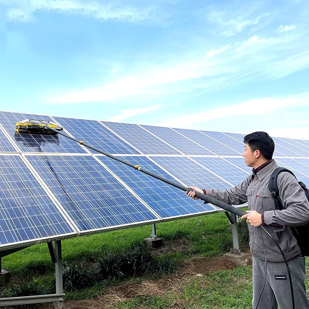 Professional solar panel cleaning service by Eco Solar Bendigo